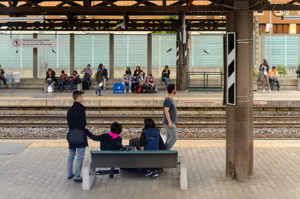 フィレンツェ イタリア 2016 フィレンツェの鉄道駅 フィレンツェの鉄道駅 — ストック写真