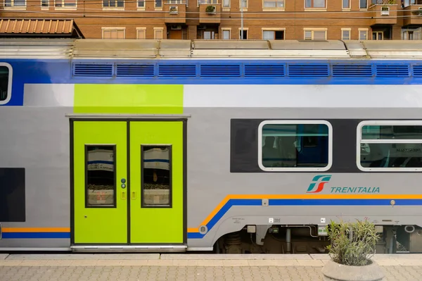 Florence Italy May 2016 Trenitalia Company Train Movement Florence Трениталия — стоковое фото