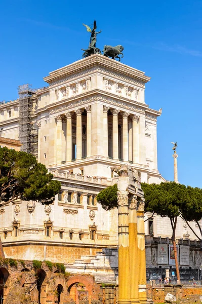 Rome Italy May 2016 Altare Della Patria Vittoriano Monument Built — Stock Photo, Image