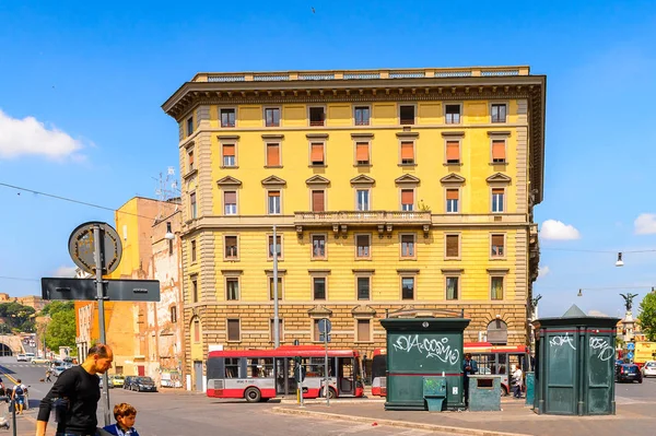 Rome Italië Mei 2016 Architectuur Van Het Historisch Centrum Van — Stockfoto