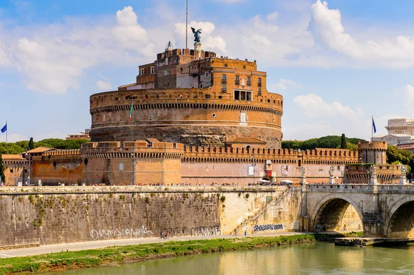 Roma Italia Maggio 2016 Castello Sant Angelo Nel Centro Storico — Foto Stock