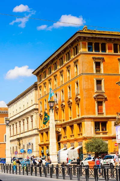Рим Италия Мая 2016 Года Архитектура Исторического Центра Рима Италия — стоковое фото
