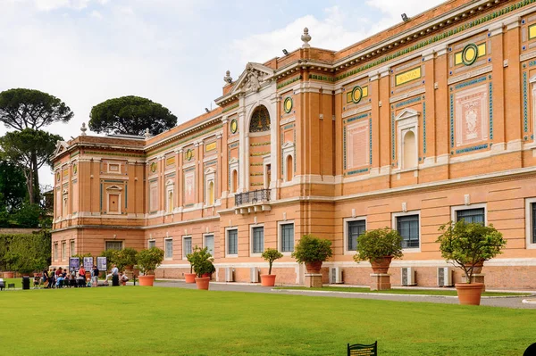 Vaticano Città Del Vaticano Maggio 2016 Cortile Della Pinecona Musei — Foto Stock