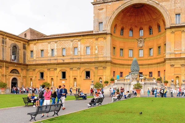 梵蒂冈 梵蒂冈城 2016年5月7日 梵蒂冈博物馆 它成立于1506年 — 图库照片