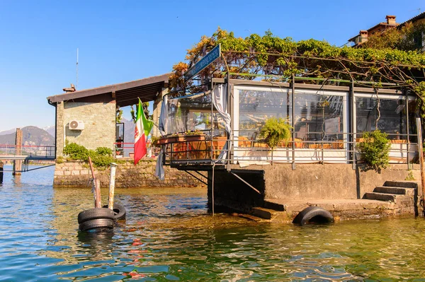 Stresa Olaszország Május 2016 Isola Pescatori Halász Sziget Lago Maggiore — Stock Fotó