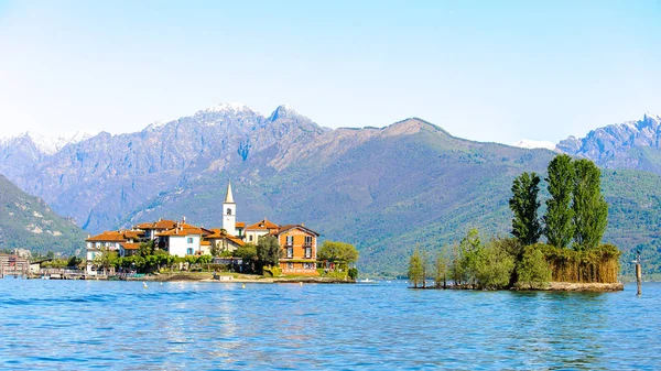 Stresa Olaszország Május 2016 Isola Pescatori Halász Sziget Lago Maggiore — Stock Fotó