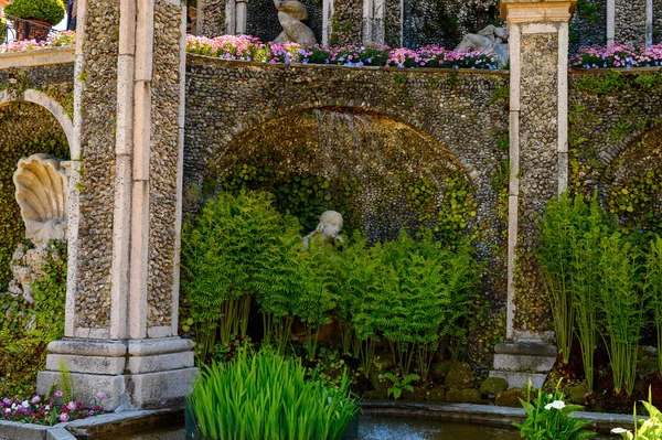 Isola Bella Ιταλία Μαΐου 3016 Κήποι Του Παλατιού Borromeo Στο — Φωτογραφία Αρχείου