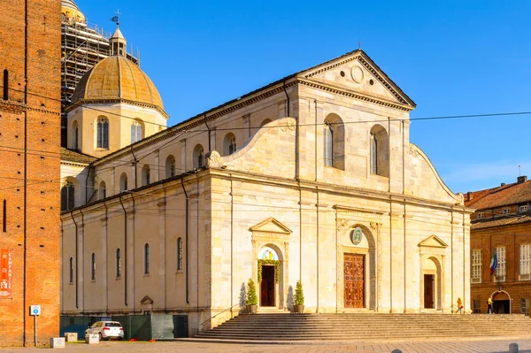 Turin Itália Maio 2016 Catedral Turim Piemonte Itália Turim Centro — Fotografia de Stock