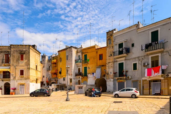 バーリ イタリア 2016年5月9日 イタリアのバーリ旧市街の建築 バーリはアドリア海の首都プーリア地方です — ストック写真