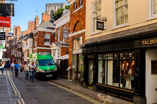 York Inghilterra Luglio 2016 Architettura York Una Storica Città Murata — Foto Stock