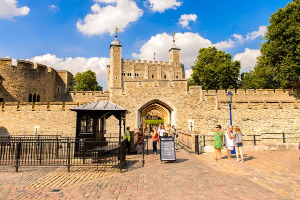 London England Jul 2016 Tower London Her Majesty Royal Palace — Stock Photo, Image