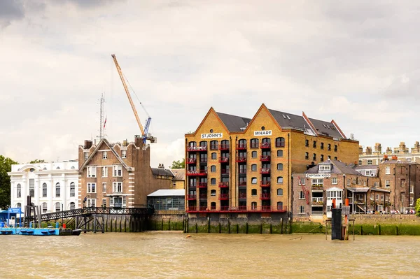 Londra Ngiltere Temmuz 2016 Büyük Britanya Nın Başkenti Londra Thames — Stok fotoğraf