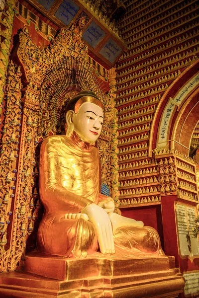 Monywa Myanmar Aug 2016 Buddha Statues Thambuddhe Pagoda Complex Sambuddhe — Stock Photo, Image