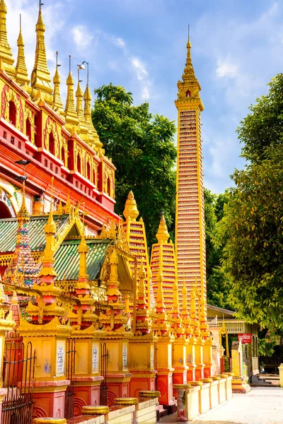 Monywa Myanmar August 2016 Thambuddhe Pagode Komplex Sambuddhe Eine Der — Stockfoto