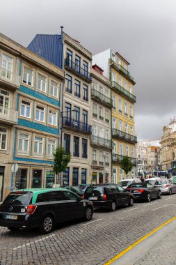 Porto, Portekiz - 21 Haziran 2014: Portekiz'in ikinci büyük şehri olan Porto'nun mimarisi 2001 yılında Avrupa Kültür Başkenti olarak adlandırıldı