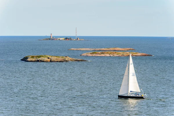 Helsingfors Finland Sep 2016 Helsingfors Hamn Finlands Huvudstad — Stockfoto