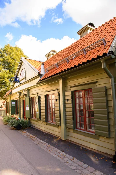 Sigtuna Svédország Szeptember 2016 Építészet Sigtuna Legrégebbi Város Svédországban Miután — Stock Fotó