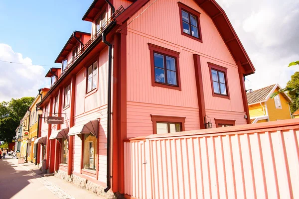Sigtuna Švédsko Září 2016 Architektura Sigtuna Nejstarší Město Švédska Založená — Stock fotografie