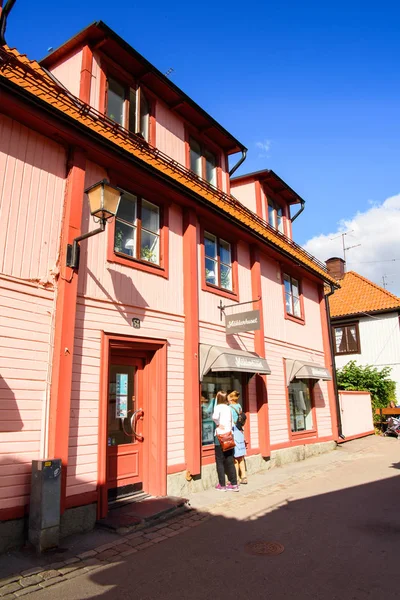 Sigtuna Švédsko Září 2016 Architektura Sigtuna Nejstarší Město Švédska Založená — Stock fotografie