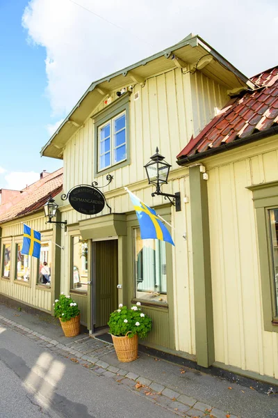 Σιγκτούνα Σουηδία Σεπ 2016 Αρχιτεκτονική Της Σιγκτούνα Παλαιότερη Πόλη Της — Φωτογραφία Αρχείου