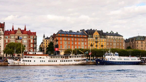 Stockholm Sveç Eylül 2016 Stockholm Sveç Merkezinin Mimarisinin Güzel Manzarası — Stok fotoğraf