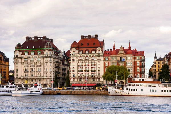 Stockholm Suécia Sep 2016 Bela Vista Arquitetura Centro Estocolmo Suécia — Fotografia de Stock