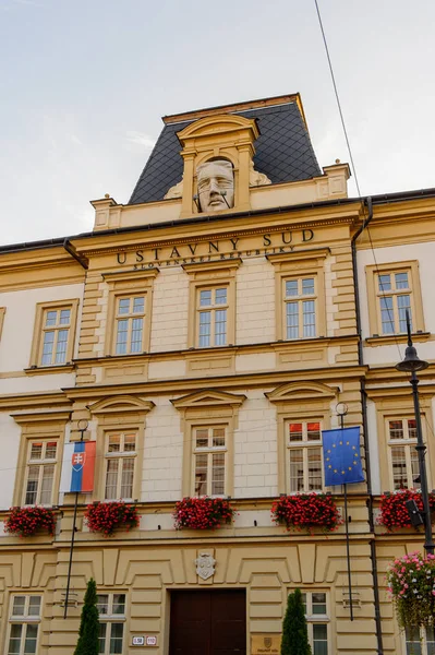 斯洛伐克科西采 2016年9月25日 斯洛伐克东部最大城市科西采主要街道的建筑 2013年是欧洲文化之都 — 图库照片