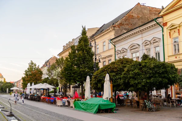 Кошице Словаччина Вересня 2016 Архітектура Кошице Найбільше Місто Східної Словаччини — стокове фото