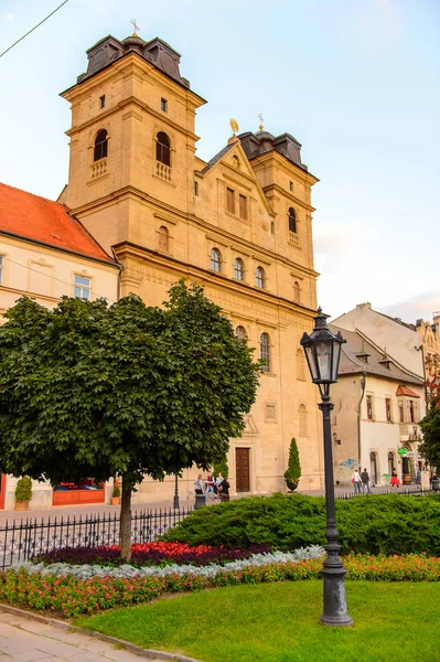 Koszyce Słowacja Września 2016 Architektura Koszyce Największe Miasto Wschodniej Słowacji — Zdjęcie stockowe
