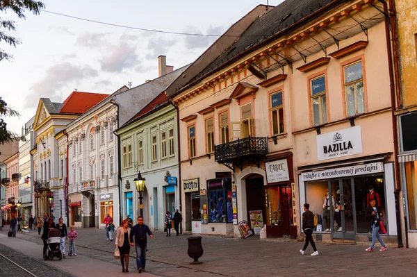 Koszyce Słowacja Września 2016 Architektura Wieczorem Koszycach Największym Mieście Wschodniej — Zdjęcie stockowe