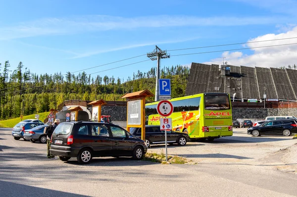 Tatranska Lomnica Slovakia Sep 2016 Tatranska Lomnica Slovakia Ski Turisenter – stockfoto