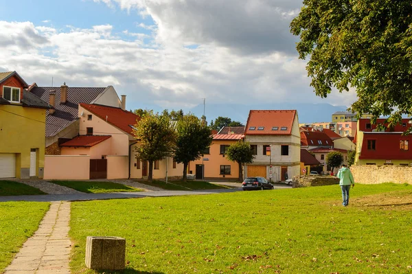 Kezmarok Slovaquie Septembre 2016 Architecture Petite Ville Région Spis — Photo