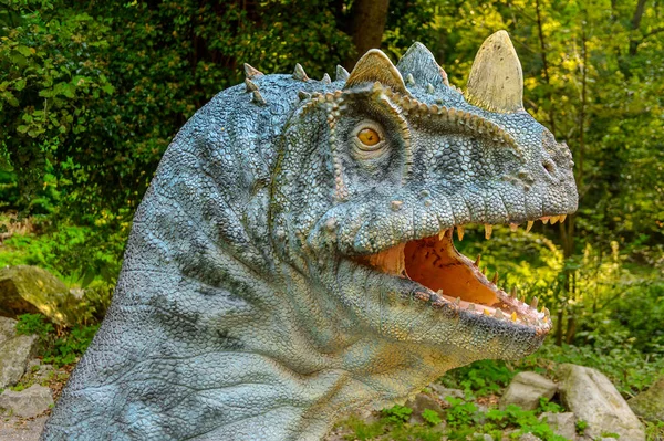 Bratislava Slovakia Setembro 2016 Fotosaurus Dinopark Uma Das Atrações Populares — Fotografia de Stock