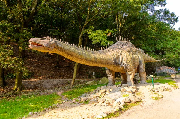 Μπρατισλάβα Σλοβακία Σεπ 2016 Dinopark Ένα Από Δημοφιλή Αξιοθέατα Της — Φωτογραφία Αρχείου