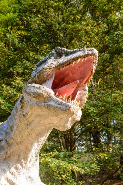 Pozsony Bratislava Szlovákia Sep 2016 Gigantosaurus Dinopark Ban Pozsony Bratislava — Stock Fotó