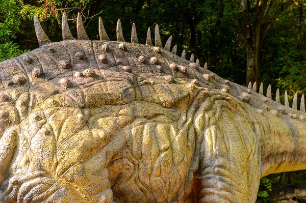 Bratislava, Slovakya - 28 Eylül 2016: Bratislava, Slovakya'nın gözde mekanlarından dinopark.