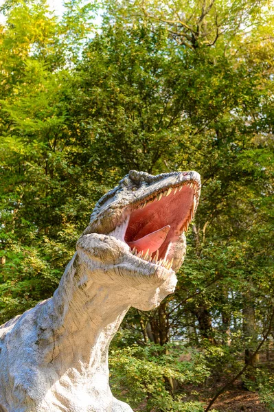 Bratislava Slowakei September 2016 Gigantitosaurus Dinopark Einer Der Beliebtesten Attraktionen — Stockfoto