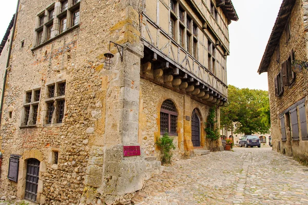 Perouges Francia Oct 2016 Casa Medieval Perouges Francia Una Ciudad —  Fotos de Stock