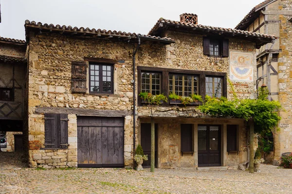 Perouges France Oct 2016 Arhitecture Perouges France Ville Fortifiée Médiévale — Photo