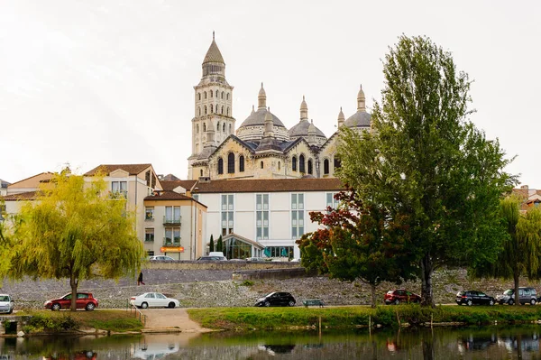 Perigueux Francia Octubre 2016 Catedral San Frente Perigueux Francia Ciudad —  Fotos de Stock