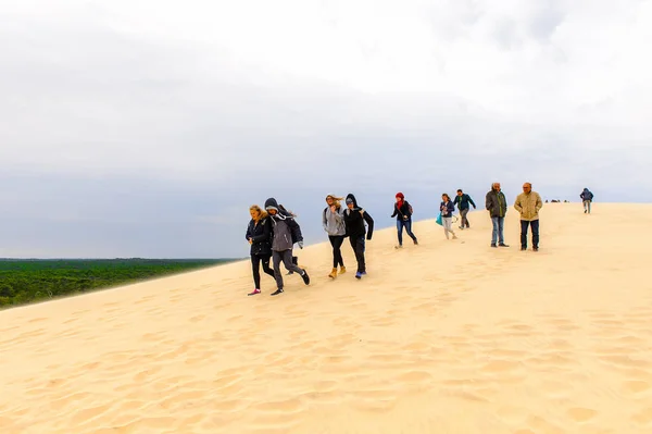 Teste Buch Frankrijk Okt 2016 Duin Van Pilat Grande Dune — Stockfoto