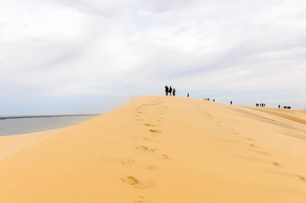 Teste Buch Frankrijk Okt 2016 Duin Van Pilat Grande Dune — Stockfoto