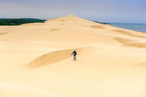 Teste Buch Frankrike Oktober 2016 Dune Pilat Grande Dune Pilat — Stockfoto