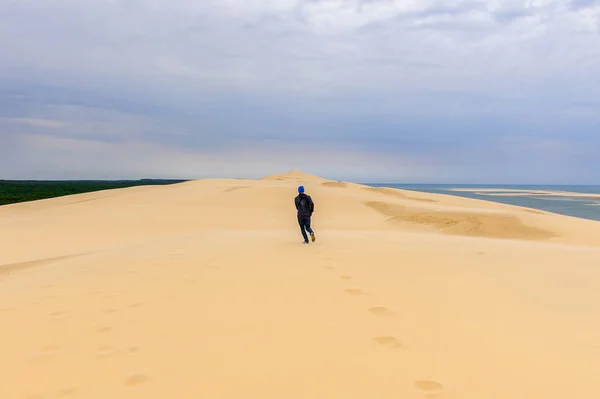 Teste Buch Frankrike Oktober 2016 Dune Pilat Grande Dune Pilat — Stockfoto