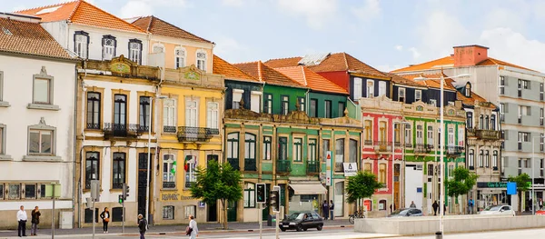 Porto Portugal Jun 2014 Arquitetura Colorida Porto Segunda Maior Cidade — Fotografia de Stock