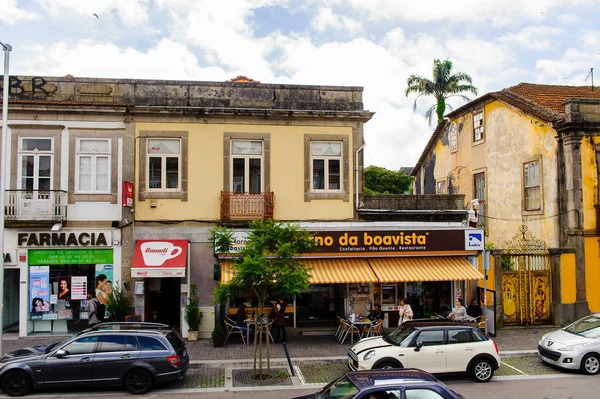 Porto Portugal Juni 2014 Farbenfrohe Architektur Von Porto Der Zweitgrößten — Stockfoto