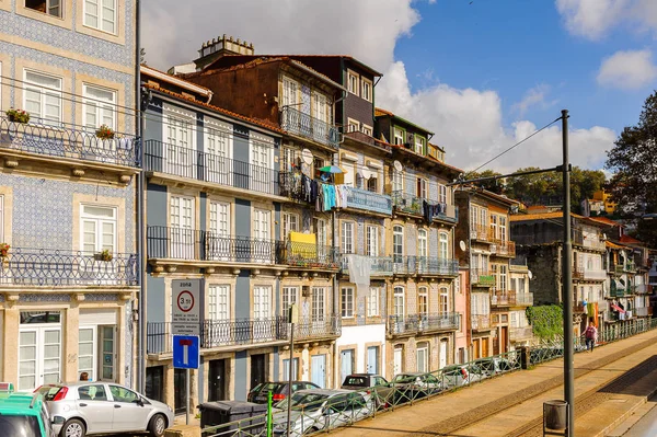 Porto Portugal Juni 2014 Farbenfrohe Häuser Douro Tal Von Porto — Stockfoto