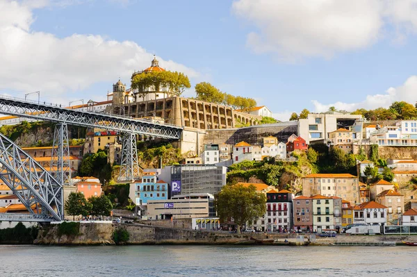 Porto Portugal Jun 2014 Kleur Woningen Aan Oever Van Douro — Stockfoto