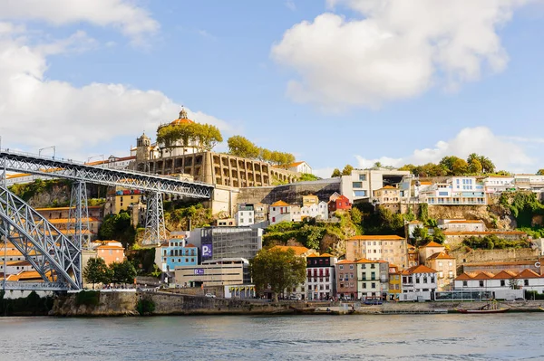 Porto Portugal Jun 2014 Kleur Woningen Aan Oever Van Douro — Stockfoto