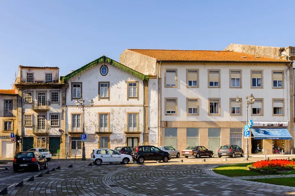 Braga, Portekiz - 14 Ekim 2016: Braga Mimarisi, Portekiz. Şehir 2012 yılında Avrupa Gençlik Başkenti oldu.